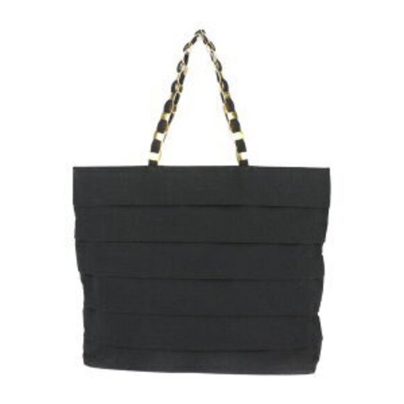 Salvatore Ferragamo Handbags - Salvatore Ferragamo Vara Tote Bag Canvas Leather Black